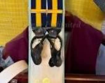 Harvie & Hudson Combination Braces/Suspenders Button on or clip on. Boxed