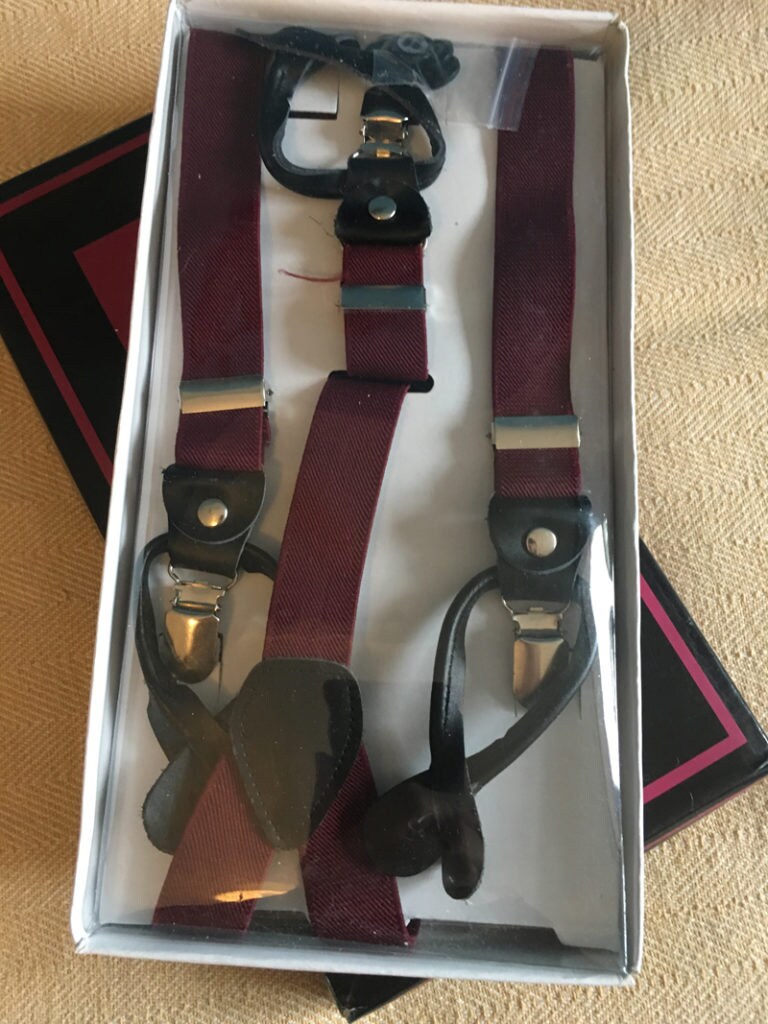 Image of Vintage Combination Trouser Braces | Suspenders