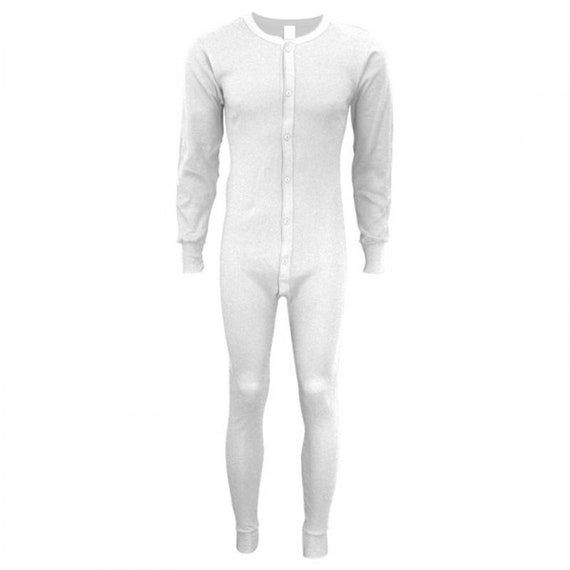TALL MAN Version.button Front Union Suit (combinations) in