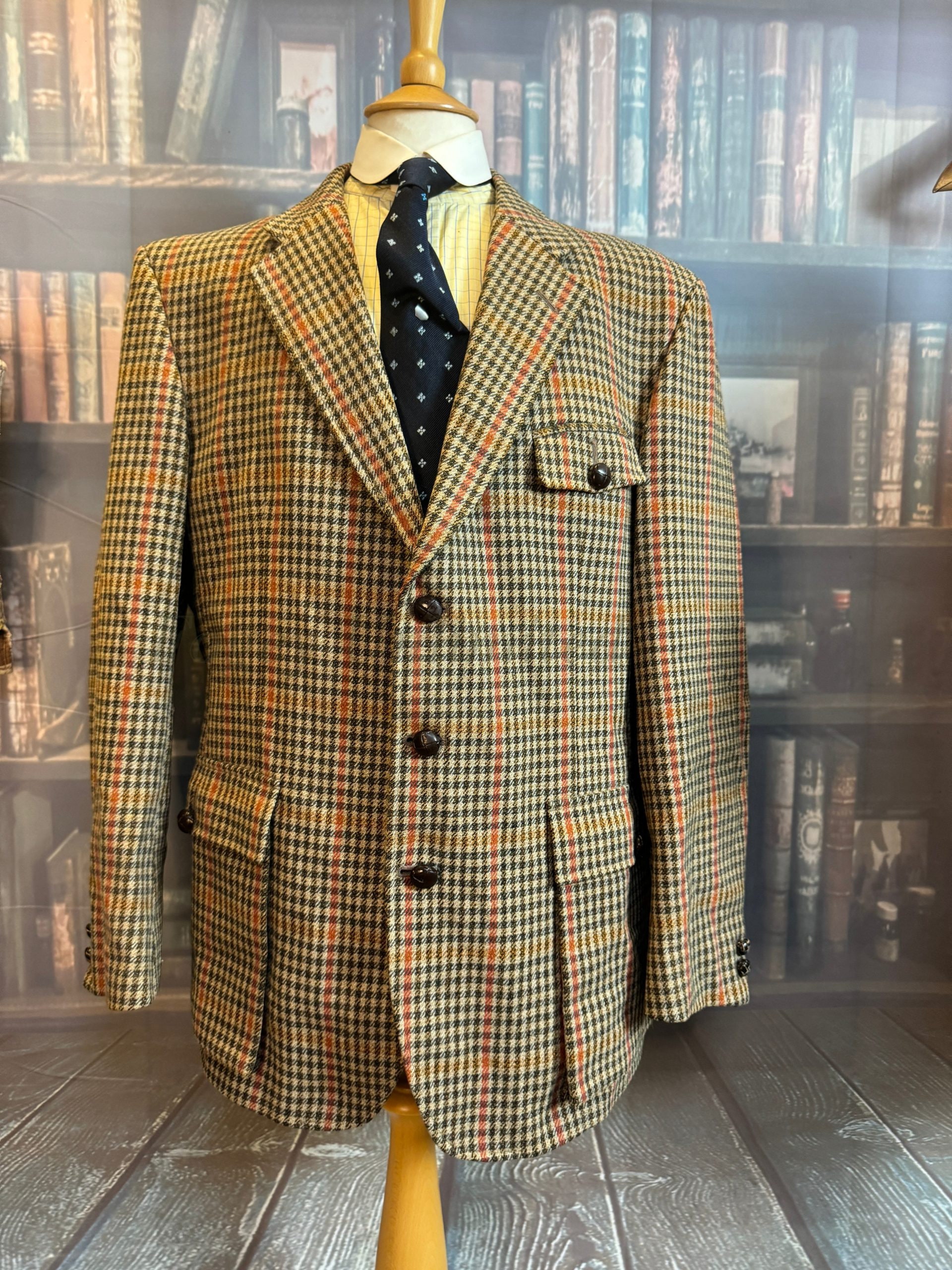 Tweed Norfolk Jacket - Etsy Tweed Norfolk Jacket - Etsy