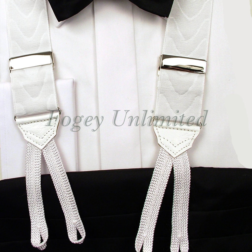 Albert Thurston Moire Barathea Formal Braces/suspenders. as Worn by James  Bond -  Hong Kong
