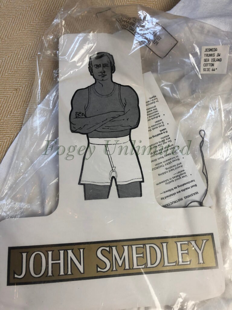 Image of Vintage John Smedley Sea Island Cotton Long Staple Trunks 44