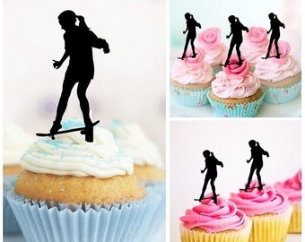 Cake Design Patisserie Figurines De Gateau Bharatmotordrivingschool In Personalised Edible Skateboarding Cake Topper Givrage Ou Tranche Papier