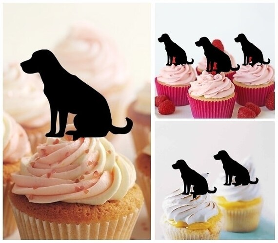 labrador cupcakes