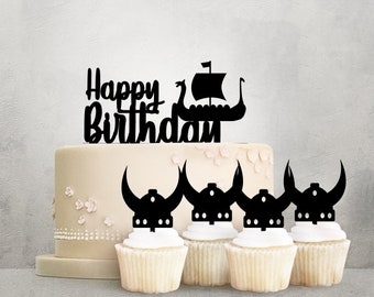 Viking Cake Topper Etsy