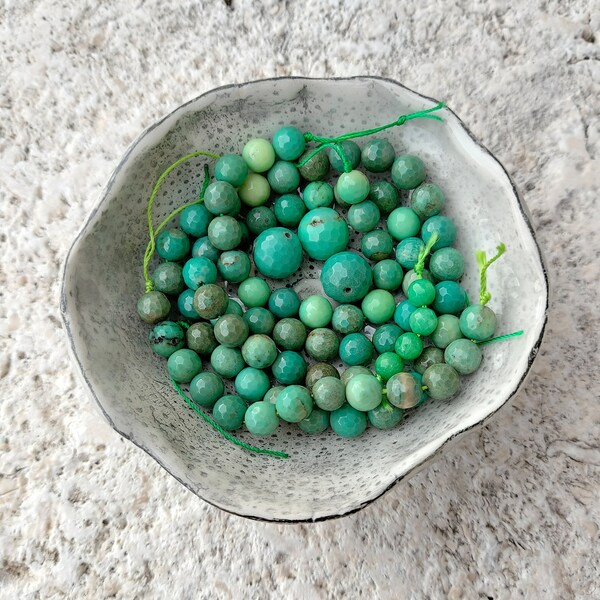 Apple Stone Beads 8mm Apple Green Beads For Jewellery Making Jewelry Supply Applestone Chrysoprase Schmuckbedarf Halbedelsteine DIY Schmuck