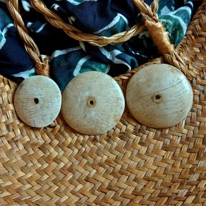 Vintage Naga Conch Disc Large Naga Conch Bead Nagaland Focal Conch Bead