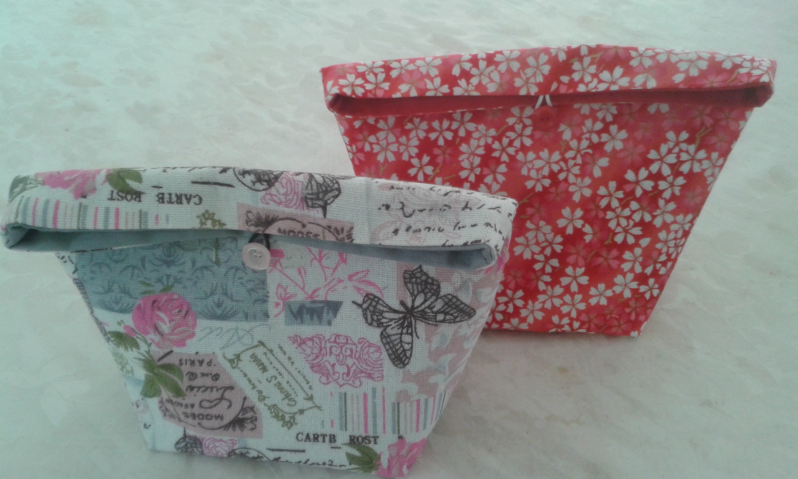 Panière Rangement Multi-Usages, Emballage Cadeau Durable, Fourre Tout, Trousse de Toilette, Pochon, 