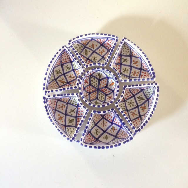 Réduit Tapas en Céramique Continentale, Snacks, Grignotines. Cocktails, Apéritifs, Barbecues et Piqu