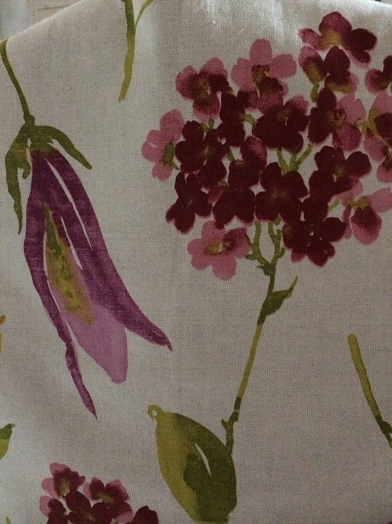 Lorient Decor Fabric Laverne Uk Exclusive Design Etsy