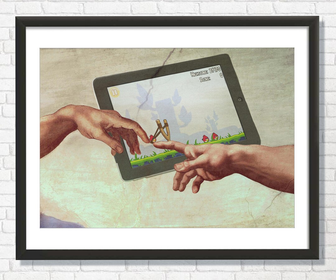 Hand of God Art Print Etsy