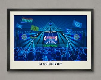Póster del Festival de Glastonbury, Impresión del Festival de Música