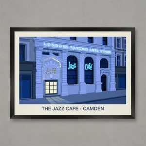 Póster de The Jazz Cafe, impresiones de club nocturno