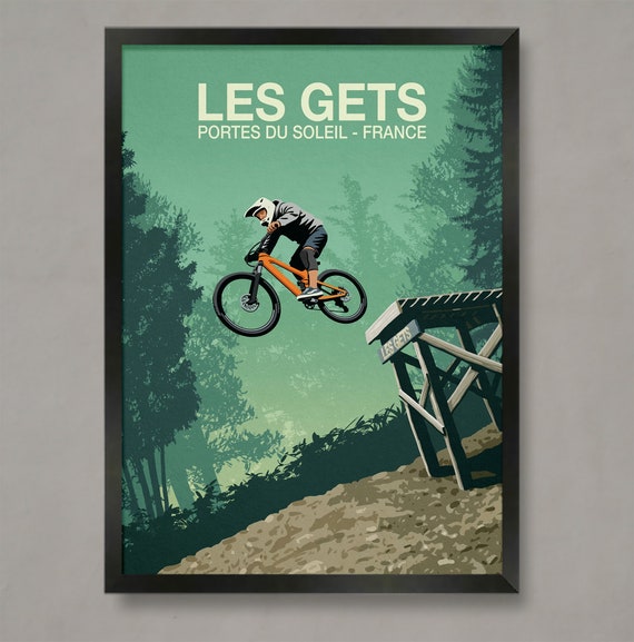 Poster mountain bike hotsell