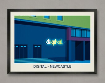 Digital Nightclub Poster, Nightclub prints, Digital Nightclub, Digital Nightclub Print, Digital Nightclub Newcastle, Digital Newcastle