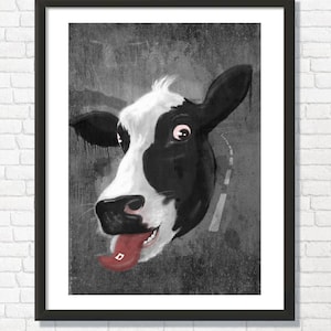Happy Cow Poster
