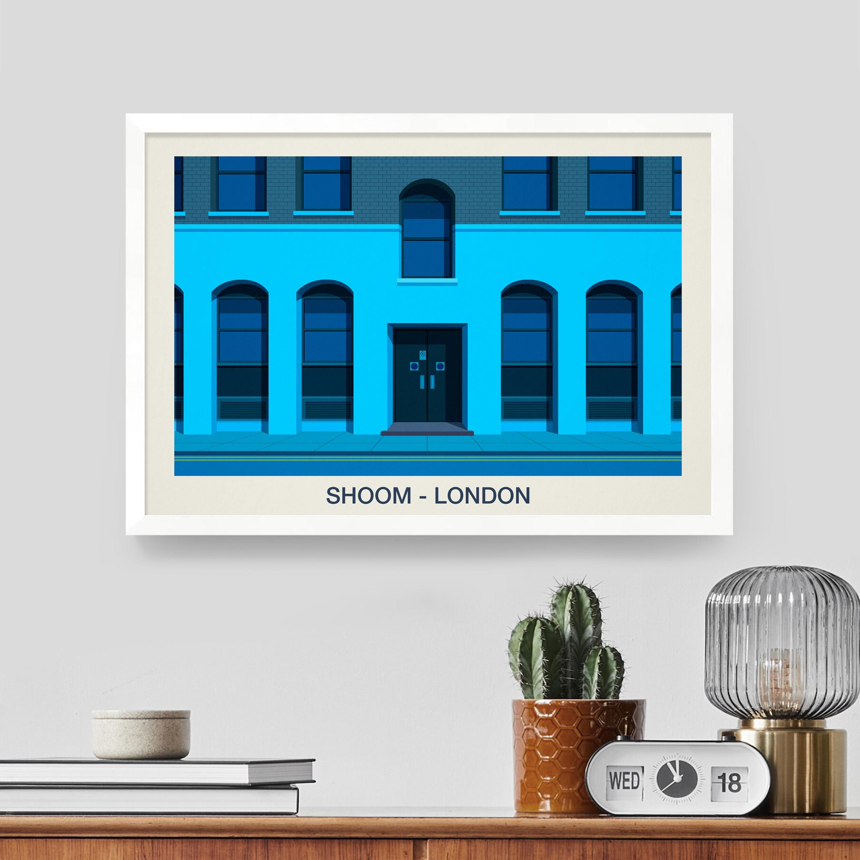 Shoom Rave Shoom Nightclub London Print: Acid House Music Poster - Etsy