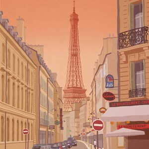Paris konsttryck bild 2