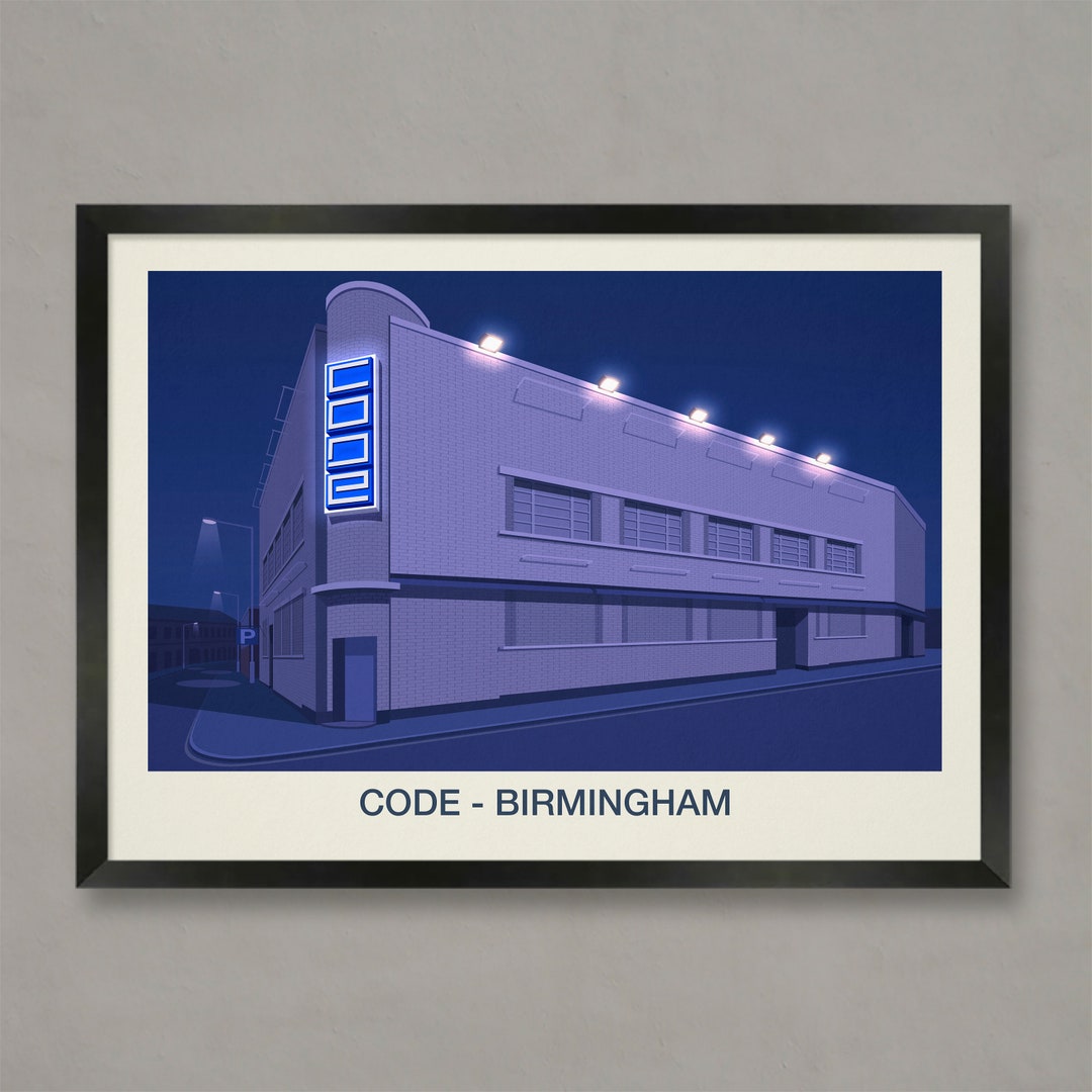 Code Nightclub Poster, Nightclub Prints - Etsy
