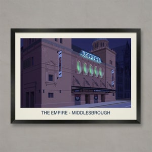 The Empire Nightclub Poster, Nightclub prints