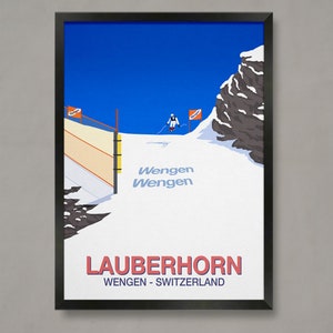 Lauberhorn Skirennen Poster
