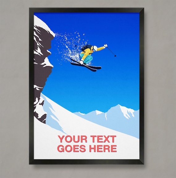 Autocollant de saut à ski - France