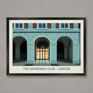 The Gardening Club Poster, Nightclub prints