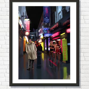 Soho London Print