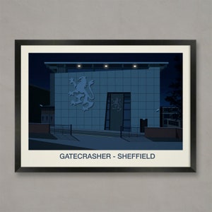 Gatecrasher Nightclub Poster, Nightclub prints