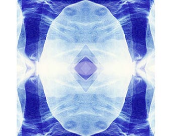 Meditation Card Print, Realisation, Mandala, Frequency, Light Codes, Inner vision, Soul Quality, Spiritual, Contemplation,