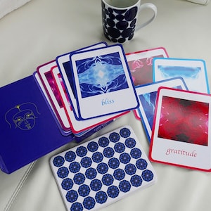 Carte di meditazione, Portali di Carte di Visione di Luce 1, Mazzo di Meditazione, Mandala, Frequenza, Codici di Luce, Ispirazione, Contemplazione, Spirituale