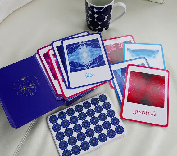 Meditation Cards, Portals of Light Vision Cards 1, Meditation Deck, Mandala, Frequency, Light Codes, Inspiration, Contemplation, Spiritual