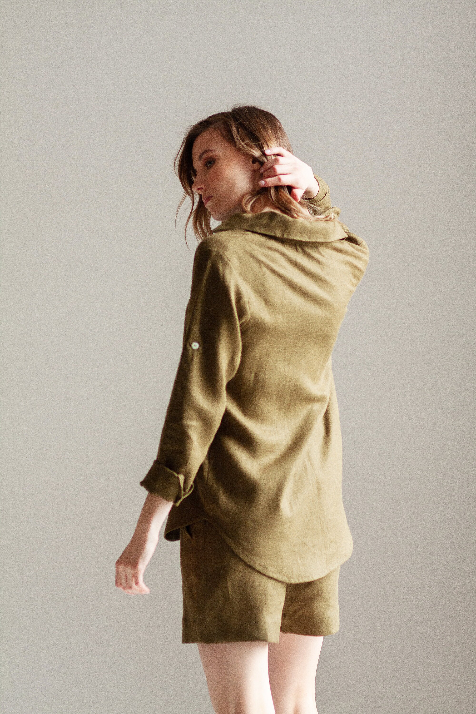 Jean Linen Top main image 1