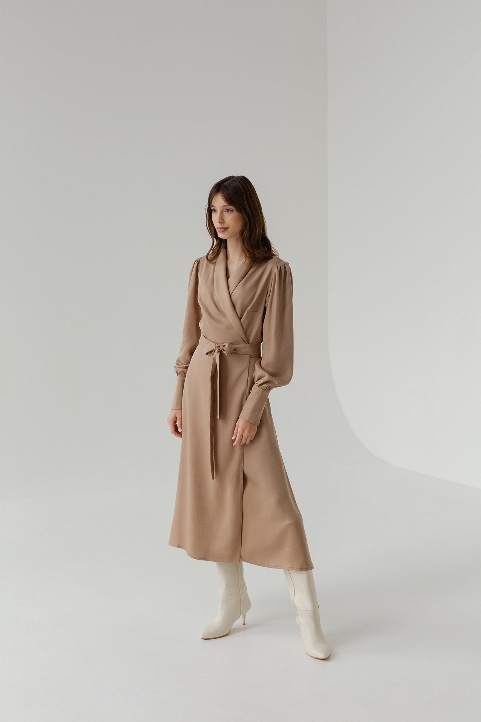 classy navy blue dress