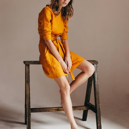 mustard yellow dress for wedding guest Honey Midi With Belt & Pockets - Guest, Winter-fall Outfit 1 inch = 2.54 cm Yellow Wedding Guest Dresses &