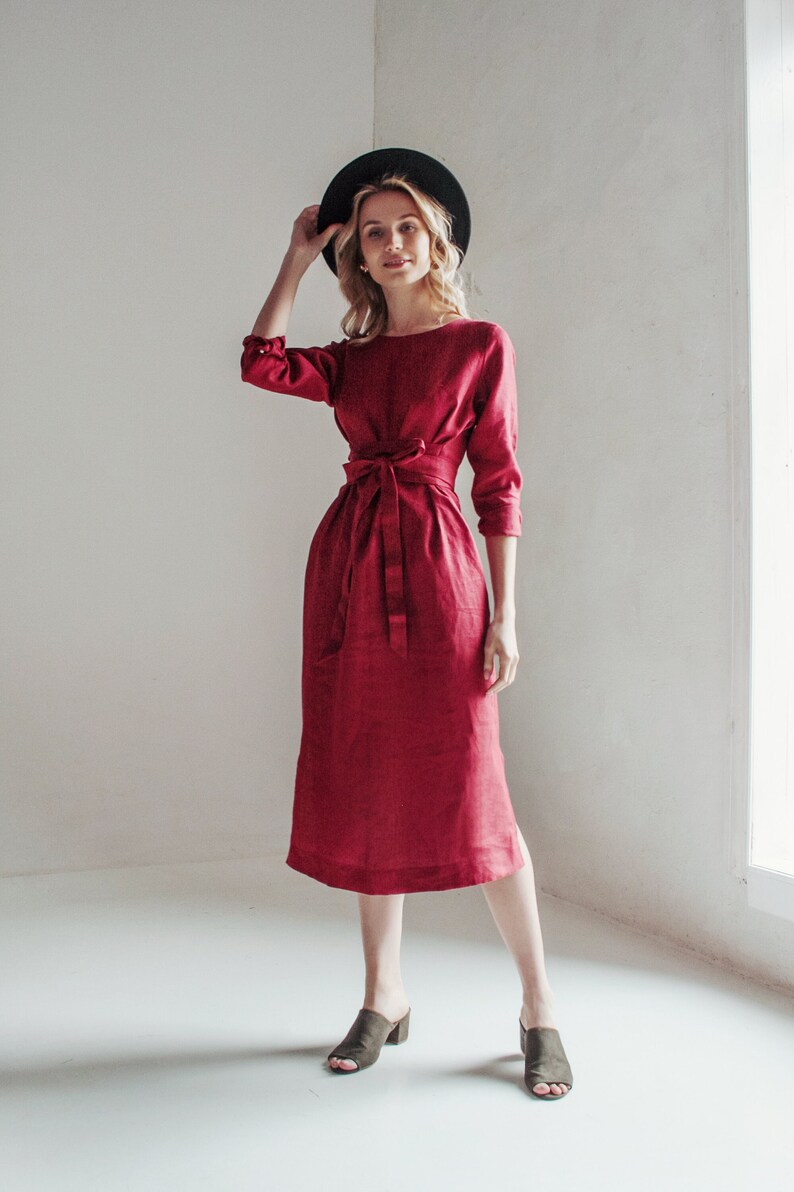 fall wedding guest dresses burgundy The Best this chiffon bridesmaid dress combines V Burgundy Guest Of Wedding Guest