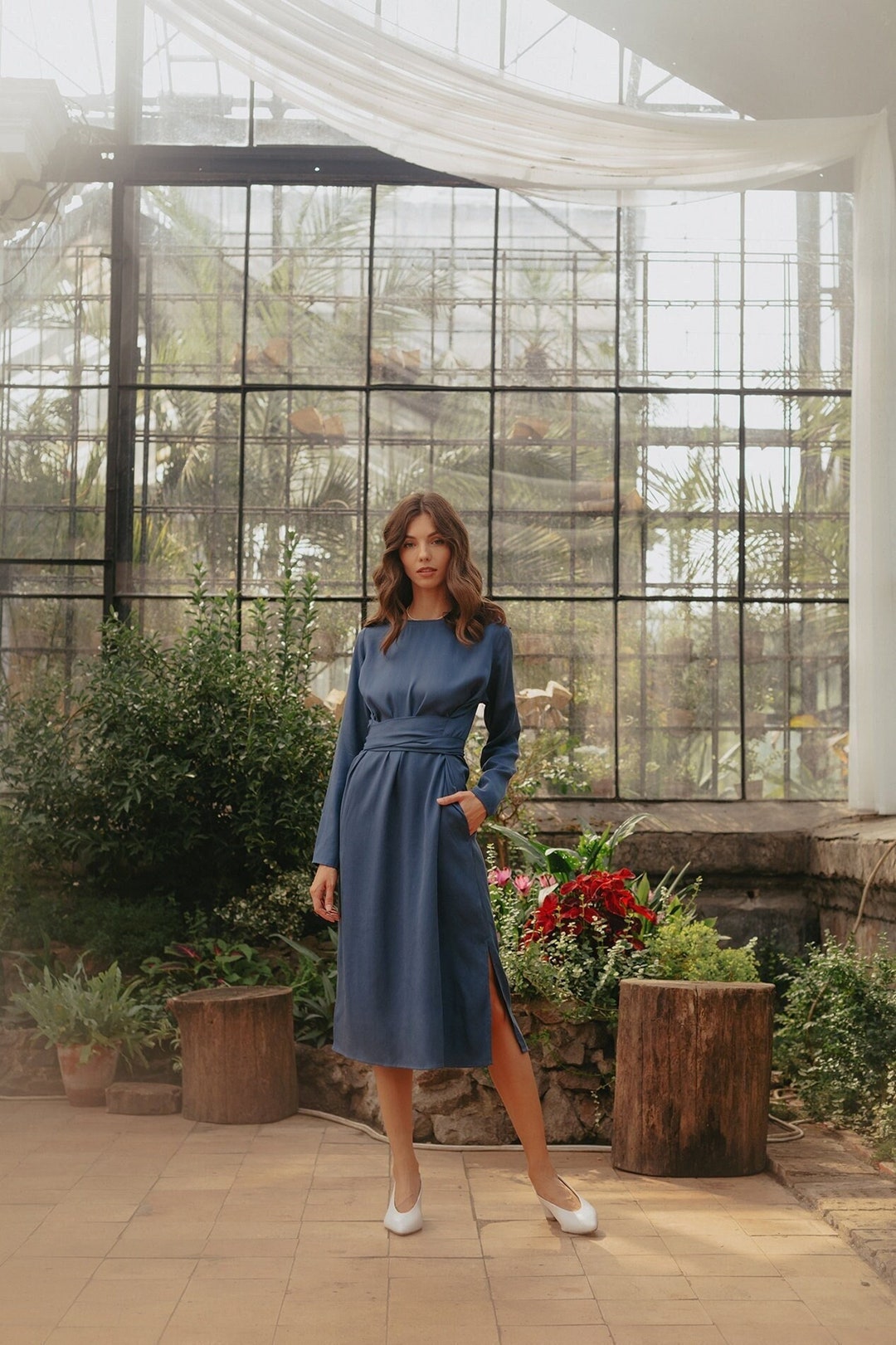 White stuff online avery wrap dress