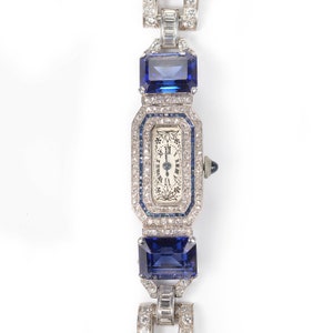 Longines Diamond Cocktail Wristwatch, Circa 1950