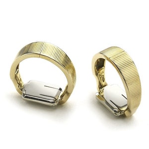 Van Cleef & Arpels Gold Stirrup Cufflinks, Circa 1950 image 1