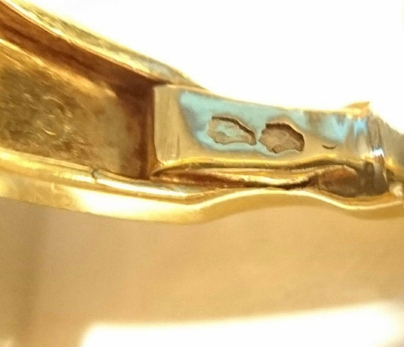 Van Cleef & Arpels Gold Stirrup Cufflinks, Circa … - image 7