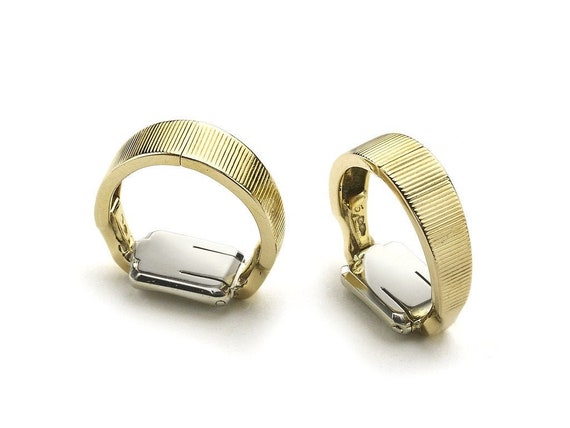 Van Cleef & Arpels Gold Stirrup Cufflinks, Circa … - image 1