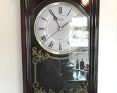 1990s ACCTIM Quartz Wall Clock - Westminster Chimes - Missing The Pendulum.