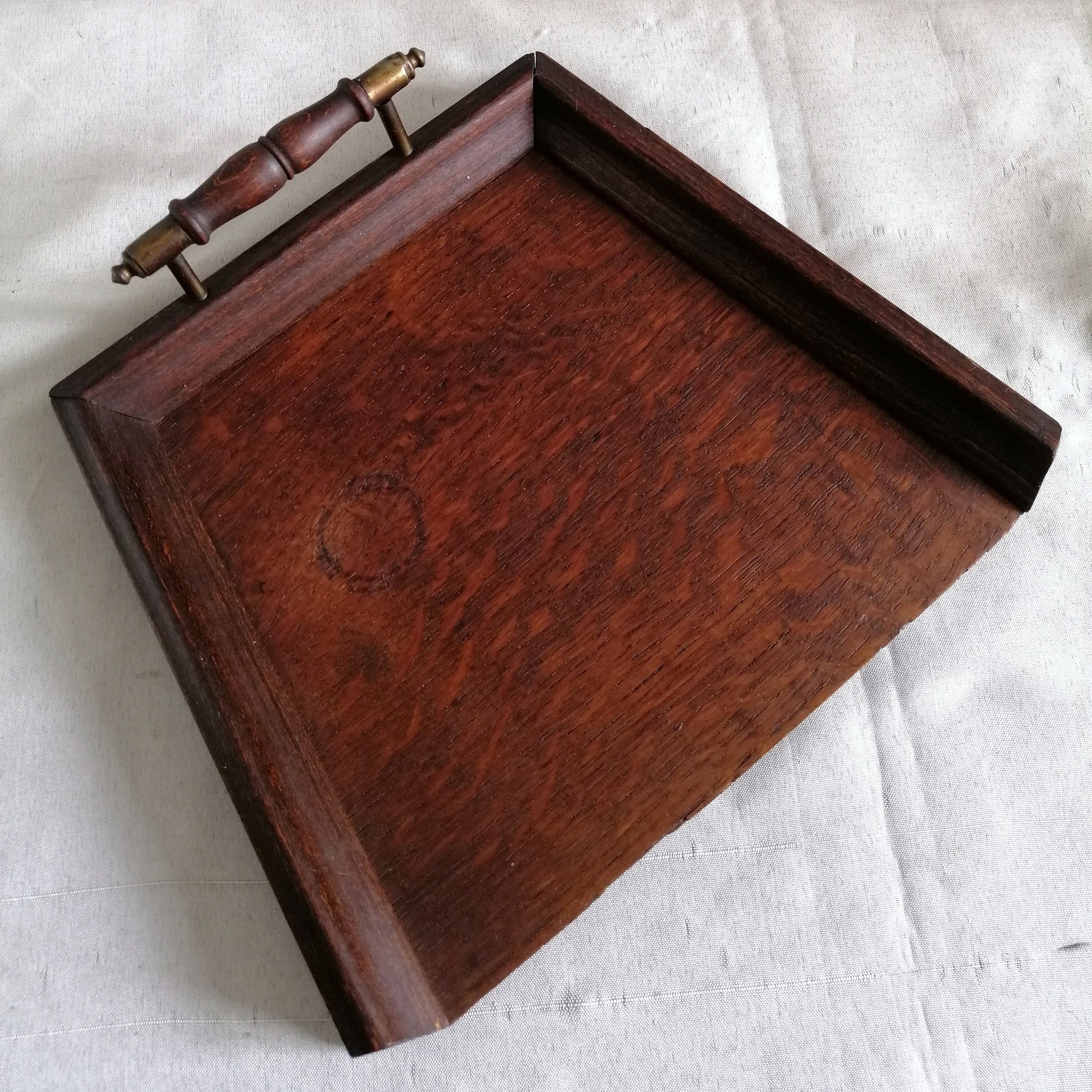 Antique Butlers Style Wooden Crumb Tray And Bristle Brush & Etsy