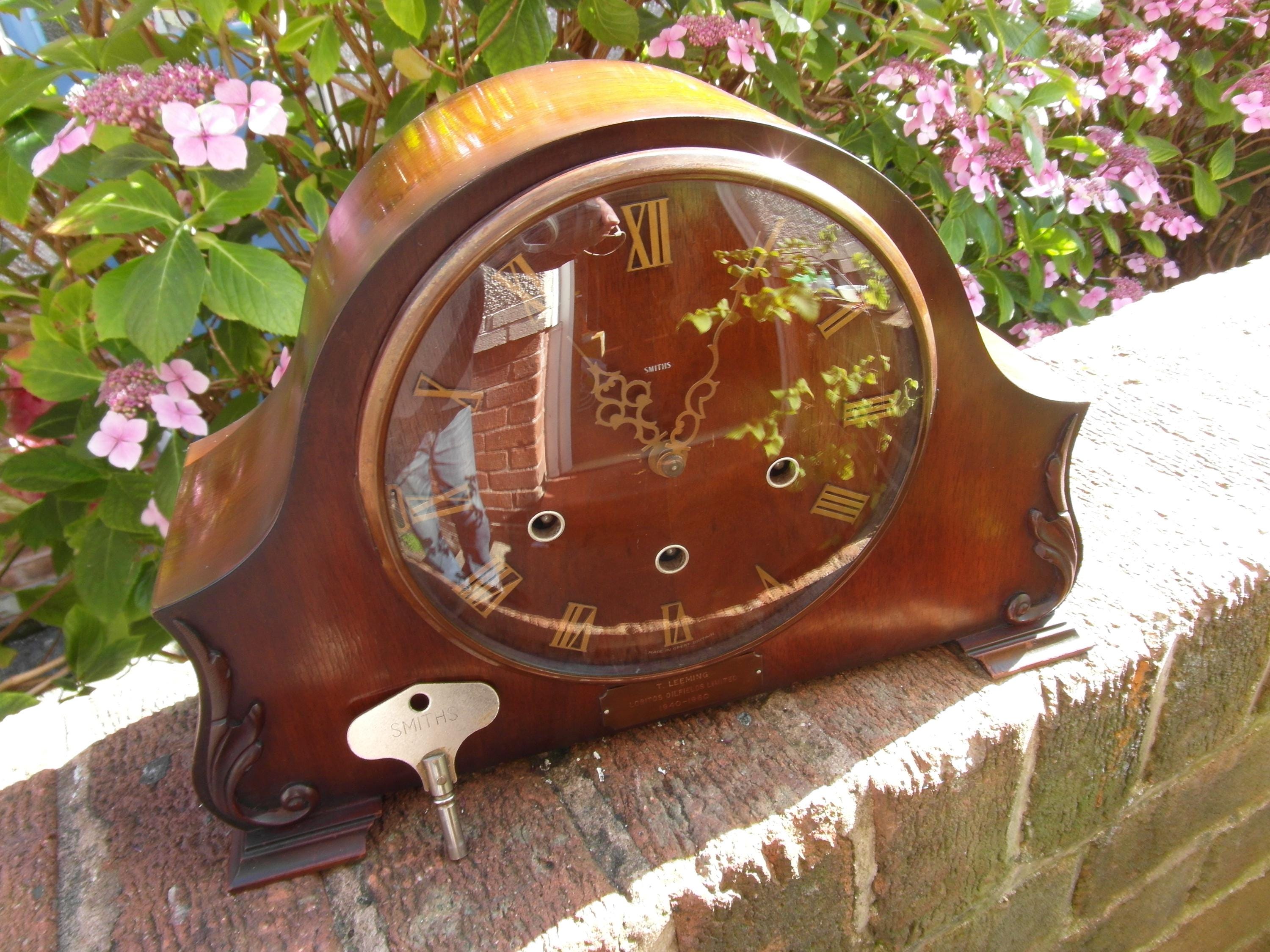 1960 Art Deco Revival Smiths Floating Balance Westminster Chime