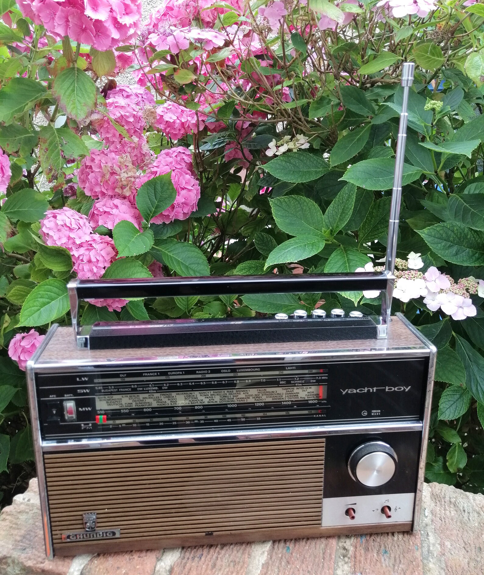 Untested Grundig Radio YachtBoy N210 No Power Supply Nice Etsy