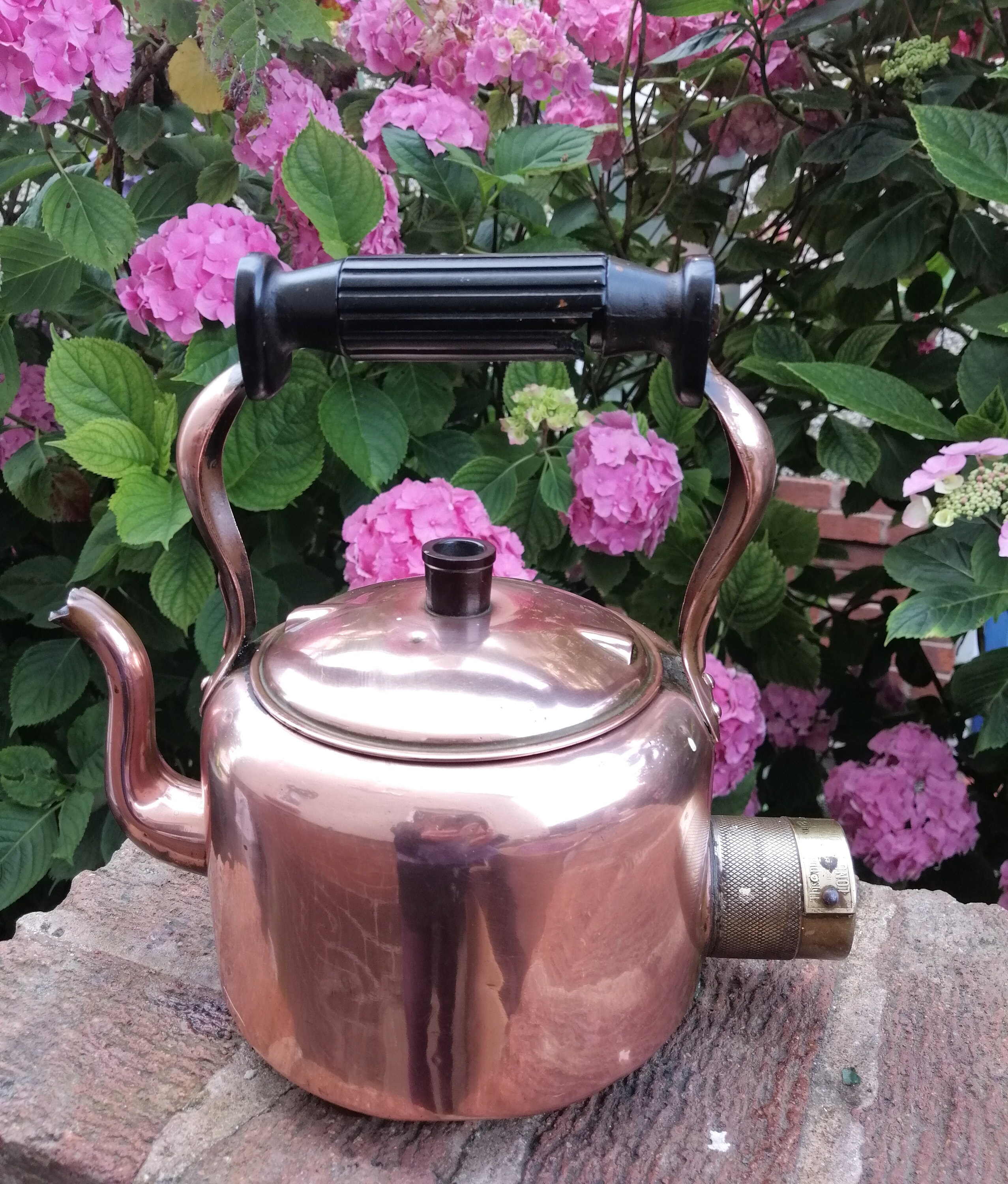 Antique Electric Copper Kettle Bulpitt & Sons Birmingham Etsy