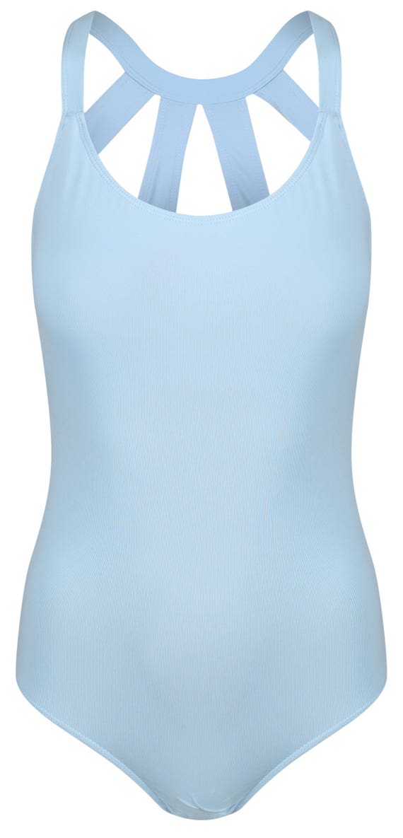 baby blue dance leotard