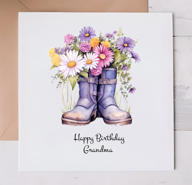 Personalised Birthday Card for Her Female Birthday Card Wellington