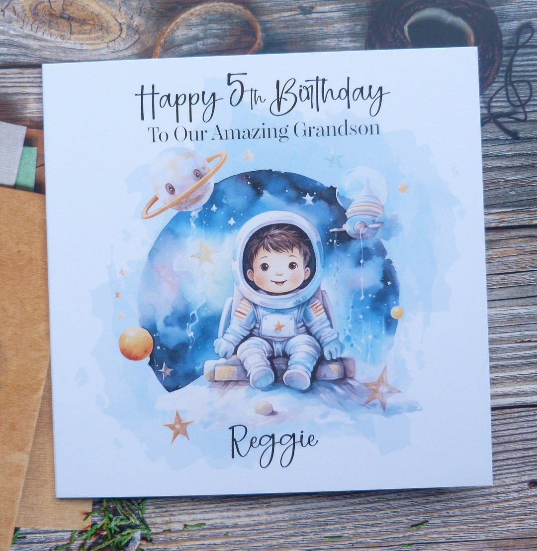 Personalised Birthday Card Son Grandson Nephew Cousin Brother Godson ...