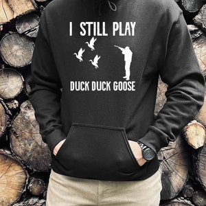 Entenjagd Geschenk für Mann | Jagd und Angeln Sweatshirt | Jagd Geschenke für Männer | Weihnachts Jagd Geschenke | Herren Jagd Hoodie